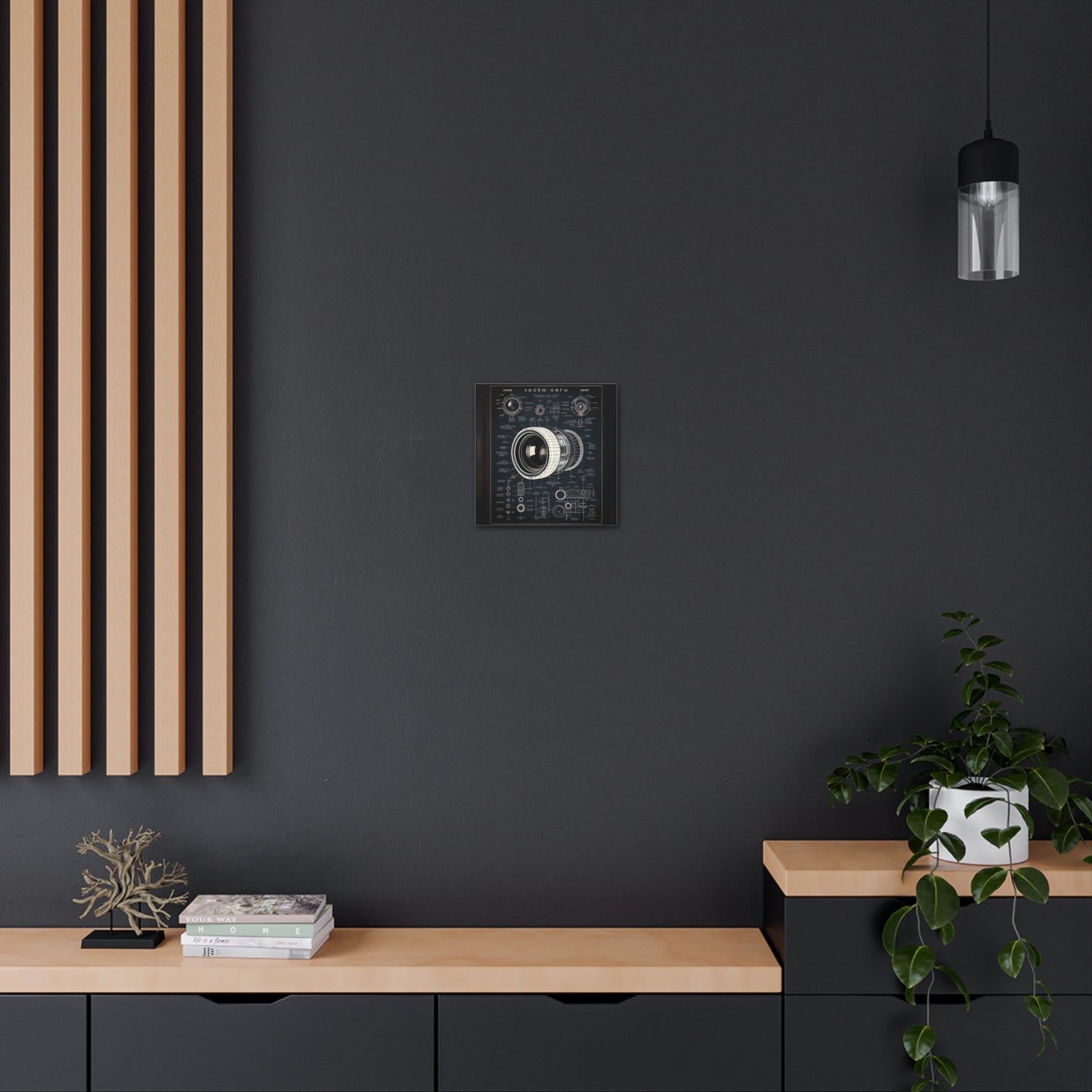 fə-ˈtä-grə-fər | Camera Aperture Technical Schematics | Canvas Gallery Wraps | AI Design Concepts | Version 16