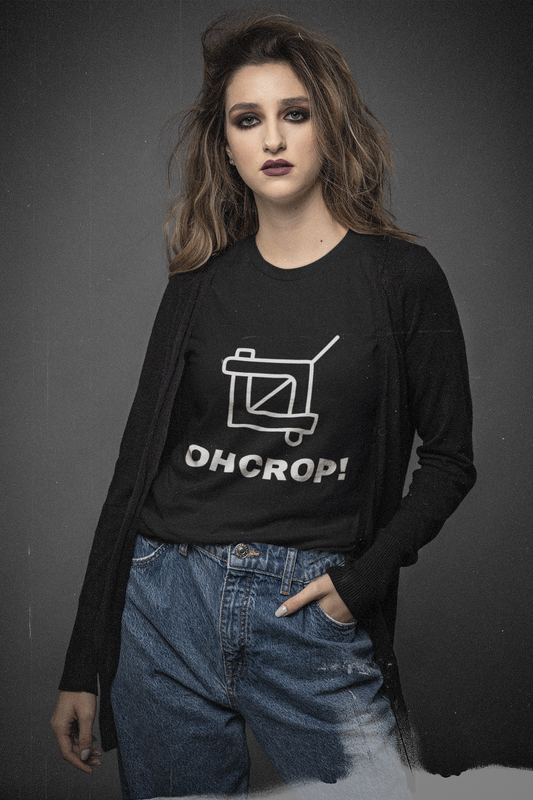 OH CROP! | Graphic Apparel | Unisex Jersey Short Sleeve T-shirt