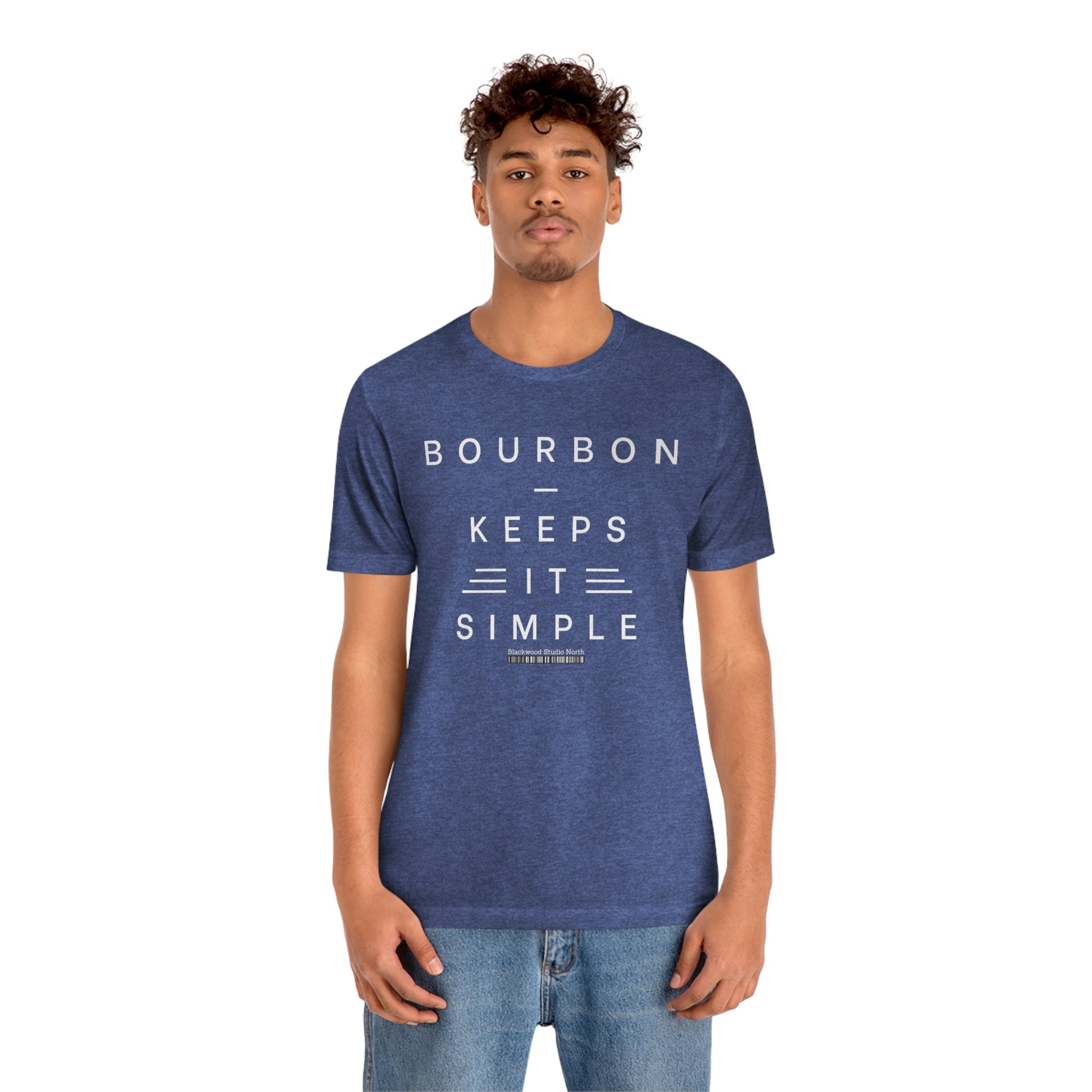 Bourbon Burn - Unisex/Men's Short Sleeve Jersey - Club Cut XS